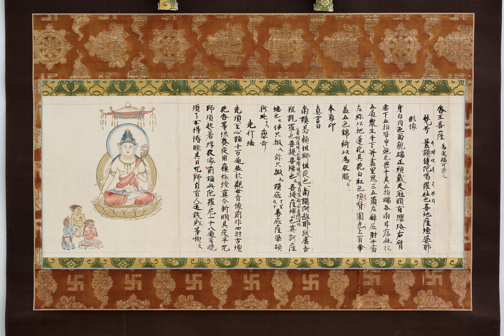 Kō-ō Bodhisattva Iconograph